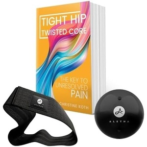 image:imageAletha Hip Kit  Psoas Release Device  Hip Band  Tight Hip Twisted Core The Key to Unresolved Pain Hard Copy from the Creators of the Hip Hook